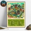 Strung Out 35 Years Anniversary Tour American Canadian Summer 2025 Dates List Kicks Off In Chicago IL On July 7 2025 Home Decor Poster Canvas