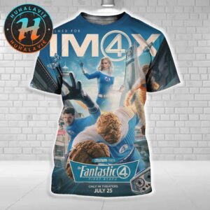 The Fantastic Four First Steps IMAX New Poster Only In Theaters On July 25 2025 All Over Print Shirt