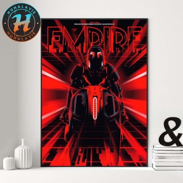 Tron Ares EMPIRE Magazine Cover Home Decor Poster Canvas