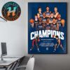 USA Women’s Basketball Champions 2025 FIBA Women Ameri Cup Home Decor Poster Canvas