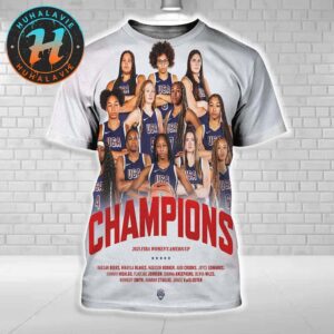 USA Women’s Basketball Champions 2025 FIBA Women Ameri Cup All Over Print Shirt