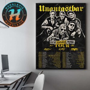 Unantastbar Fur Immer Wir Tour 2025 Dates List Kicks Off In Nurnberg Germany On May 29 2025 Home Decor Poster Canvas