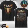 Wacken Open Air 2025 Main With Bullhead Cover Tee Festival Lineup On July 30-August 2 2025 Washed T-Shirt
