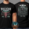 Wacken Open Air 2025 x Wyrmfire Fantastic Abstract Dragon Motif Festival Lineup On July 30-August 2 2025 Unisex T-Shirt
