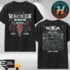 Wacken Open Air 2025 x Wyrmfire Fantastic Abstract Dragon Motif Merch Tee Festival Lineup On July 30-August 2 2025 Washed T-Shirt
