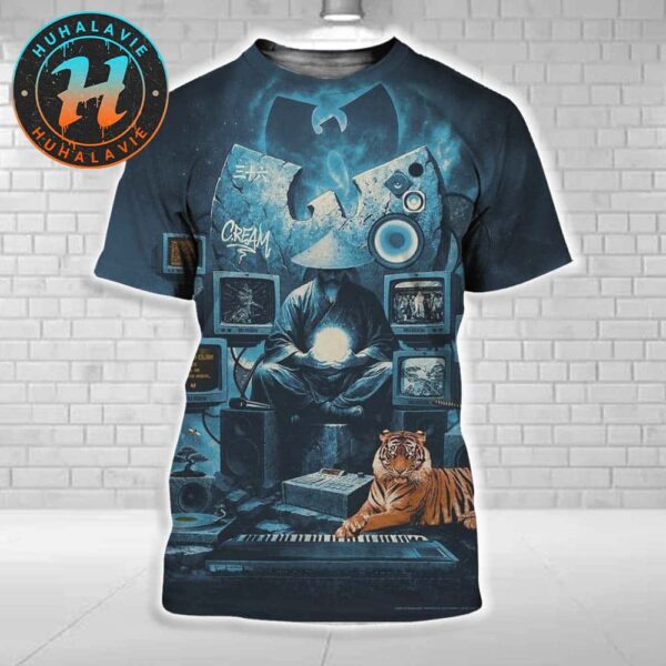 Wu-Tang Clan Columbus Ohio Poster At Nationwide Arena On July 9 The Final Chamber Tour 2025 All Over Print Shirt