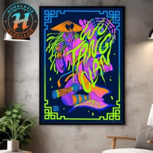 Wu-Tang Clan Denver Colorado 2025 Gig Poster At Fiddler’s Green Amphitheater On July 4th The Final Chamber Tour 2025 Home Decor Poster Canvas