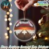 Metallica Ride The Lightning Album Cover 2025 Holiday Christmas Ornament