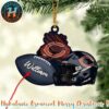 Carolina Panthers NFL Helmet Custom Name Decoration 2025 Holiday Christmas Ornament