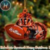 Chicago Bears NFL Helmet Custom Name Decoration 2025 Holiday Christmas Ornament