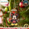 Cleveland Browns And Mickey Mouse Personalized Christmas 2025 Tree Decoration Holiday Christmas NFL Ornament