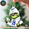 Grinch x Houston Rockets Nba Custom Name Christmas Ornament