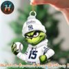 Grinch x New York Mets MLB Custom Name Merry Christmas 2025 Ornament Gift