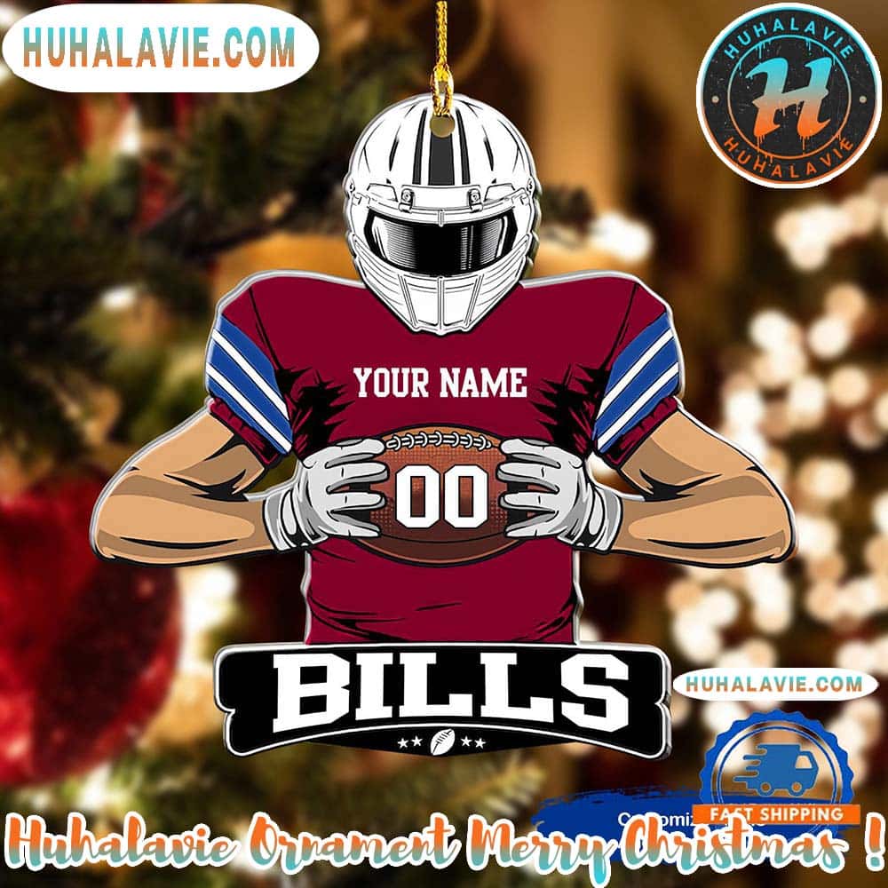 NFL Buffalo Bills Special Football Game Player Personalized Christmas 2025 Tree Decoration Holiday Christmas Ornament NFL Buffalo Bills Special Football Game Player Personalized Christmas 2025 Tree Decoration Holiday Christmas Ornament