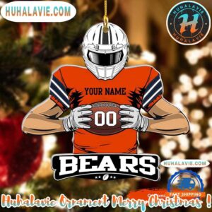 NFL Chicago Bears Special Football Game Player Christmas Gifts Tree Decorations 2025 Ornament