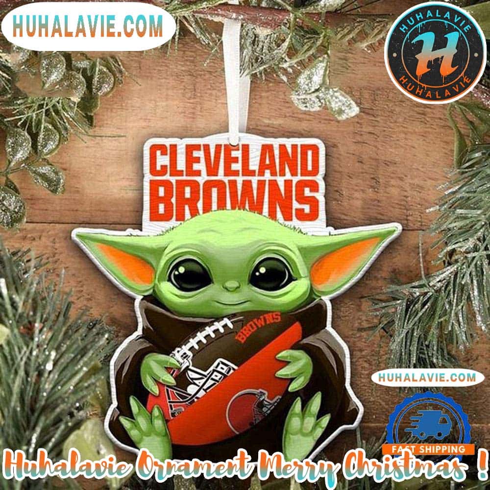 NFL Cleveland Browns Special Baby Yoda Star Wars Movies Christmas Gifts Tree Decorations 2025 Ornament NFL Cleveland Browns Special Baby Yoda Star Wars Movies Christmas Gifts Tree Decorations 2025 Ornament