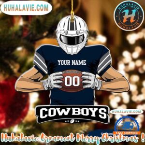 NFL Dallas Cowboys Special Football Game Player Christmas Gifts Tree Decorations 2025 Ornament