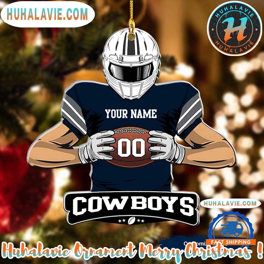 NFL Dallas Cowboys Special Football Game Player Christmas Gifts Tree Decorations 2025 Ornament NFL Dallas Cowboys Special Football Game Player Christmas Gifts Tree Decorations 2025 Ornament
