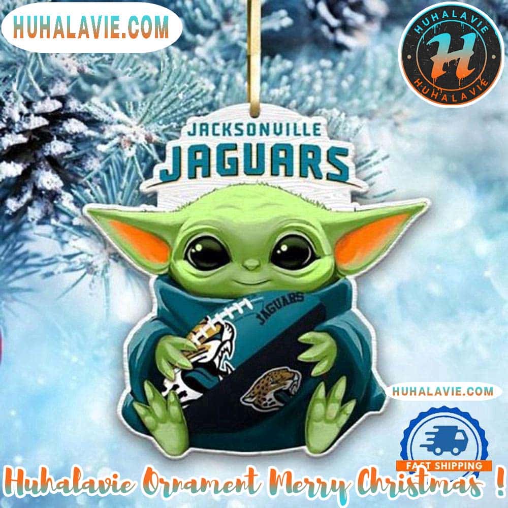 NFL Jacksonville Jaguars Special x Baby Yoda Star Wars Movies Christmas 2025 Tree Decoration Ornament NFL Jacksonville Jaguars Special x Baby Yoda Star Wars Movies Christmas 2025 Tree Decoration Ornament