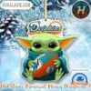 NFL Miami Dolphins Special Football Game Player Personalized Christmas 2025 Tree Decoration Holiday Christmas Ornament