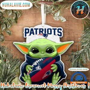 NFL New England Patriots Special x Baby Yoda Star Wars Movies Christmas 2025 Family Memory Ornament