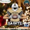 NFL New Orleans Saints Special x Baby Yoda Star Wars Movies Christmas 2025 Family Memory Ornament