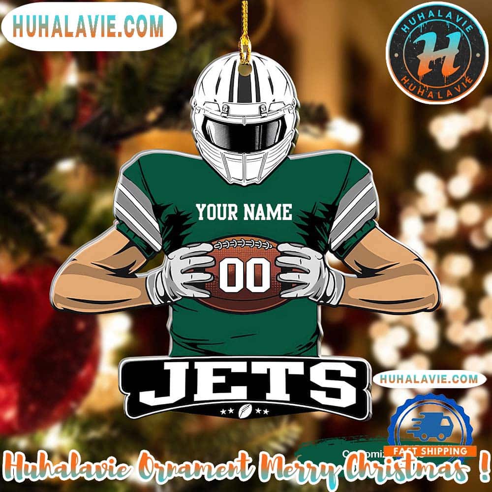 NFL New York Jets Special Football Game Player Xmas 2025 Personalized Holiday Ornament NFL New York Jets Special Football Game Player Xmas 2025 Personalized Holiday Ornament