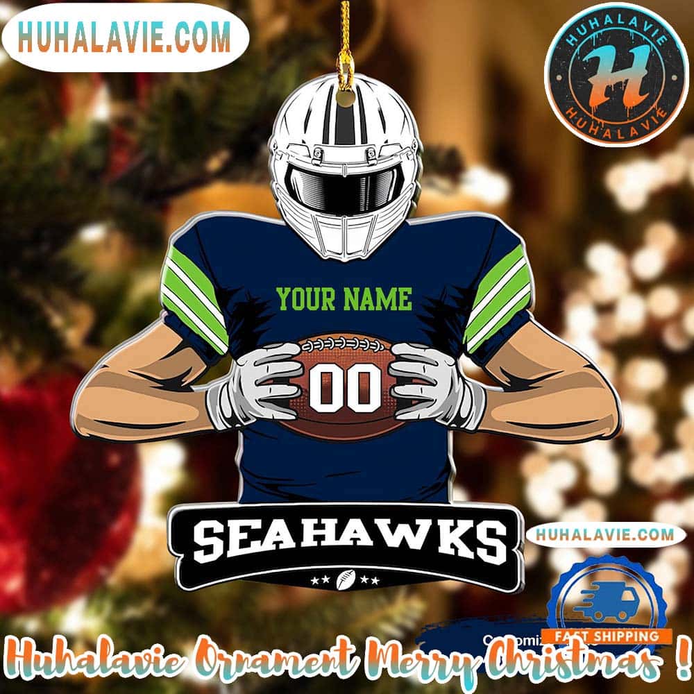 NFL Seattle Seahawks Special Football Game Player Xmas 2025 Collectors Edition Ornament NFL Seattle Seahawks Special Football Game Player Xmas 2025 Collectors Edition Ornament