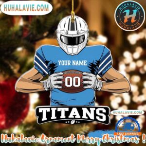 NFL Tennessee Titans Special Football Game Player Christmas 2025 Family Memory Ornament