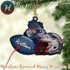 Minnesota Vikings NFL Helmet Xmas 2025 Holiday Ornament