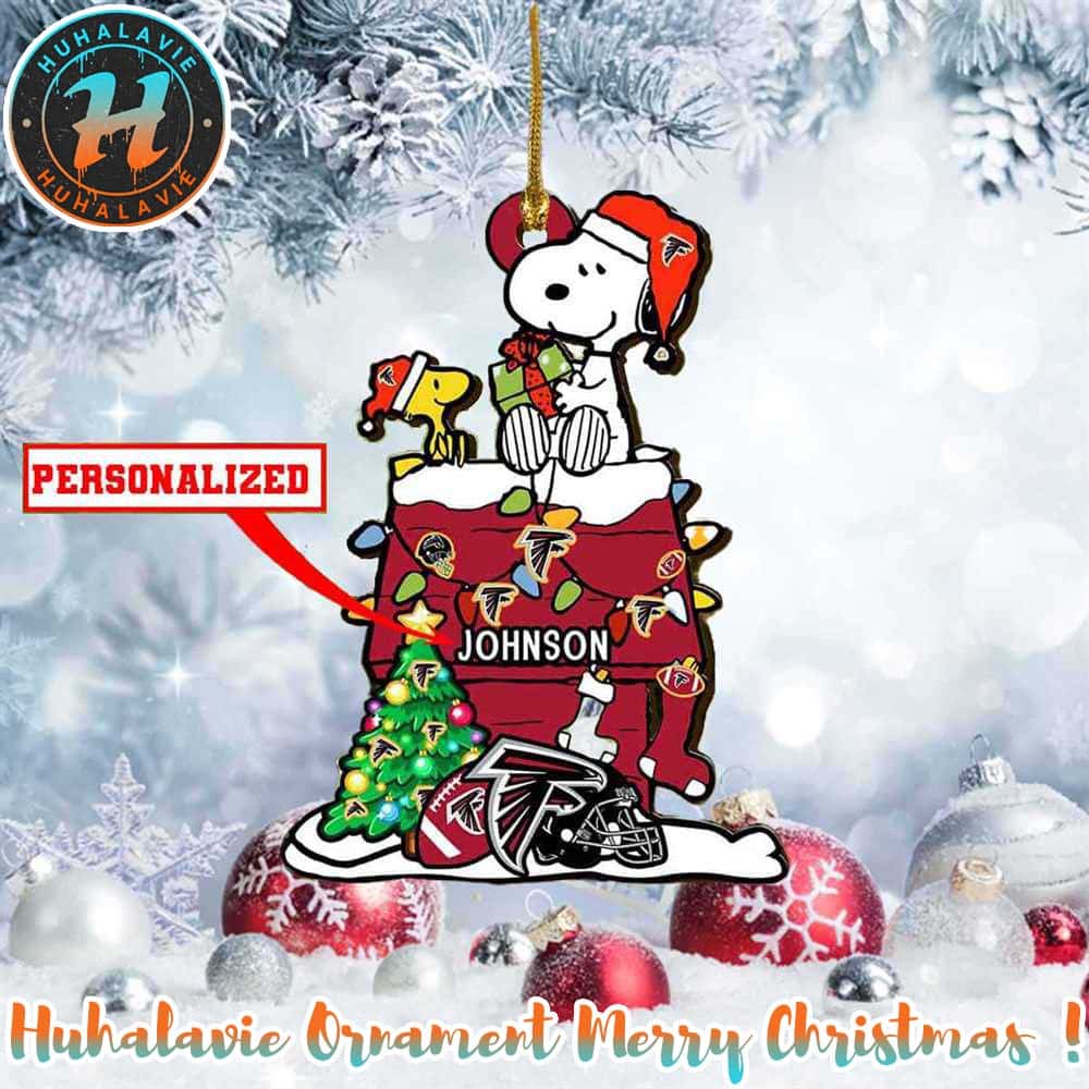 Snoopy x Atlanta Falcons NFL Personalized Christmas 2025 Tree Decoration Holiday Christmas Ornament Snoopy x Atlanta Falcons NFL Personalized Christmas 2025 Tree Decoration Holiday Christmas Ornament