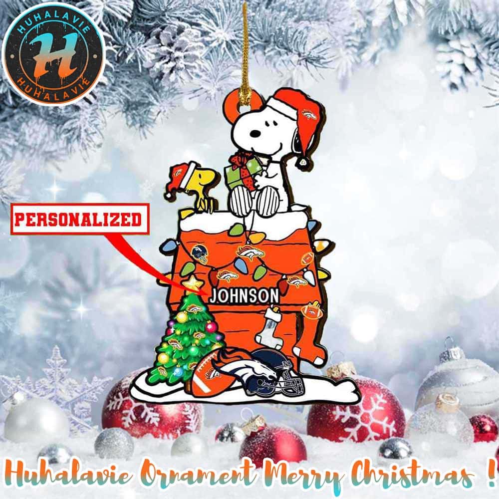 Snoopy x Denver Broncos NFL Personalized Christmas 2025 Tree Decoration Holiday Christmas Ornament Snoopy x Denver Broncos NFL Personalized Christmas 2025 Tree Decoration Holiday Christmas Ornament