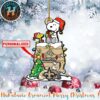 Snoopy x New York Giants NFL Personalized Christmas 2025 Tree Decoration Holiday Christmas Ornament