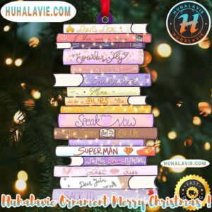 Taylor Swift Albums As Book Christmas Gifts Tree Decorations Ornament