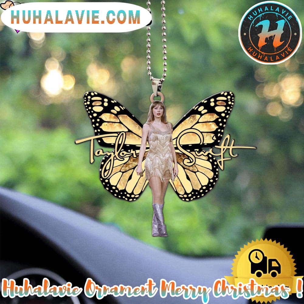 Taylor Swift Butterfly Yellow Personalized Christmas 2025 Tree Decoration Holiday Christmas Ornament Taylor Swift Butterfly Yellow Personalized Christmas 2025 Tree Decoration Holiday Christmas Ornament
