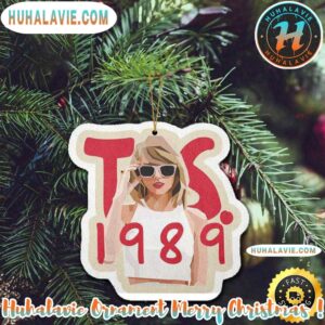 Taylor Swift Christmas Ornament 1989 Taylors Version For Xmas 2025 Holiday Ornament