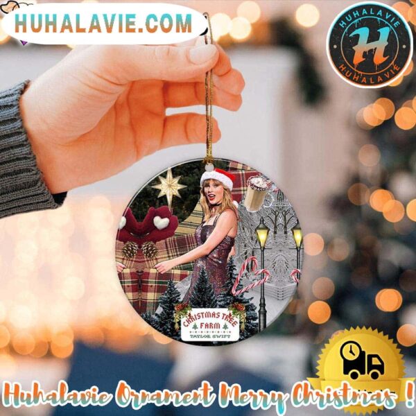Taylor Swift ChristmasTree Farm 2025 Ornament