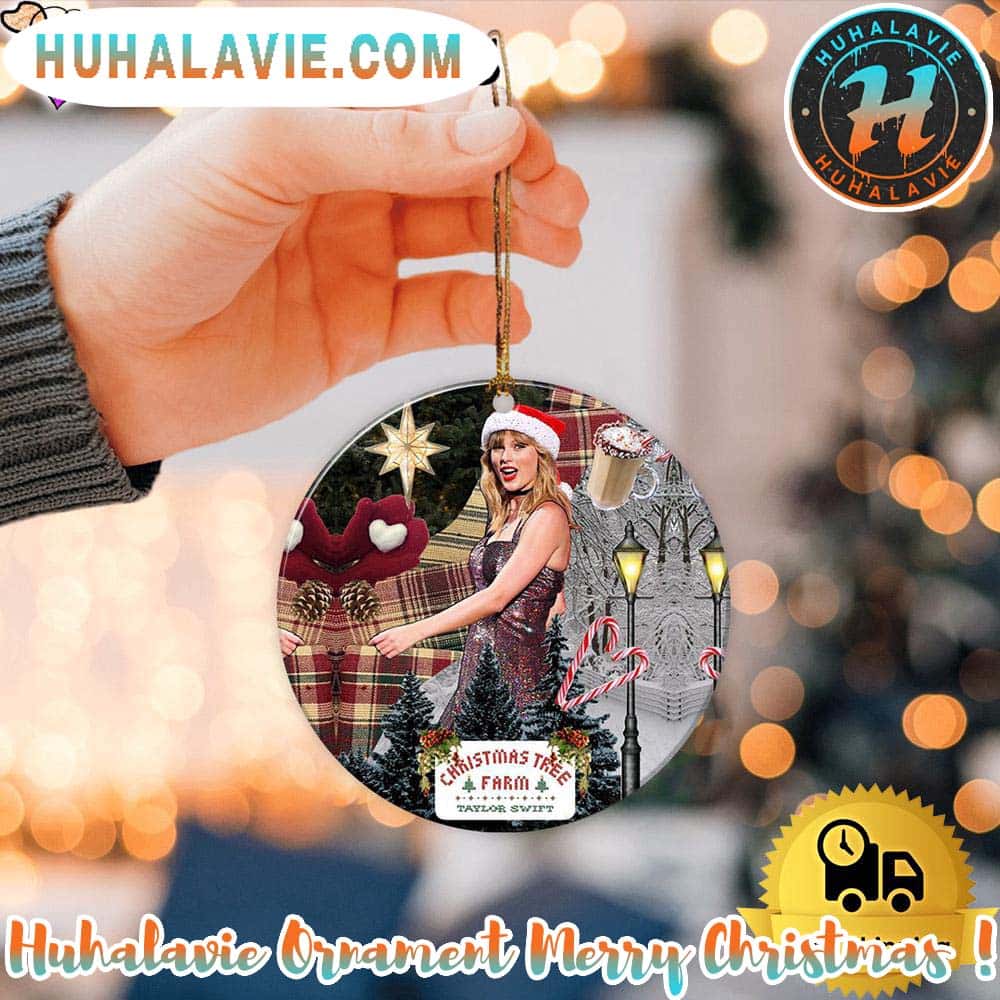 Taylor Swift ChristmasTree Farm 2025 Ornament Taylor Swift ChristmasTree Farm 2025 Ornament