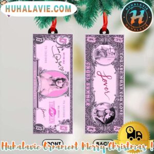Taylor Swift Lover Album Personalized Christmas 2025 Tree Decoration Holiday Christmas Ornament