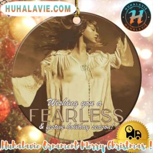 Taylor Swift Wishing You A Fearless Christmas 2025 Family Memory Ornament