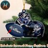 Washington Commanders NFL Helmet Christmas Ornament Custom Name Decoration