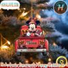 Washington Commanders And Mickey Mouse Personalized Christmas 2025 Tree Decoration Holiday Christmas NFL Ornament