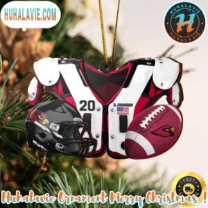 Arizona Cardinals NFL Sport Ornament Custom Your Name And Number Christmas 2025 Tree Decoration Ornament