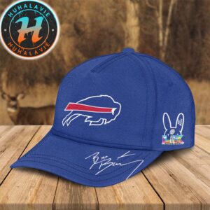 Buffalo Bills NFL x Bad Bunny Super Bowl LX 2025-2026 Blue Snapback Hat Classic Cap