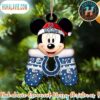 Custom Name NFL Houston Texans Football Team Grinch Christmas Ornament 2025