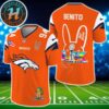 Detroit Lions NFL x Bad Bunny Super Bowl LX With Benito 94 Name And Number Football Jersey
