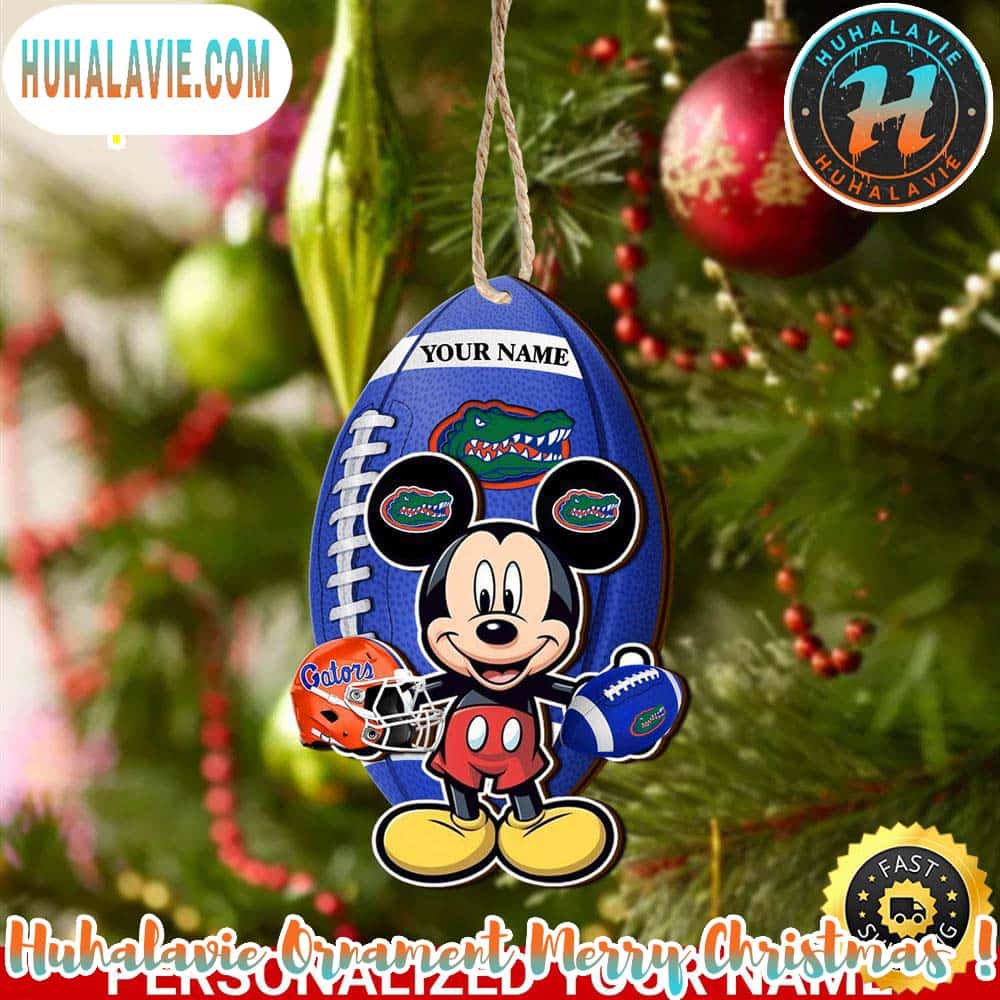 Florida Gators NCAA And Mickey Mouse Christmas Gifts Tree Decorations Ornament Florida Gators NCAA And Mickey Mouse Christmas Gifts Tree Decorations Ornament