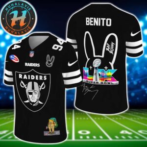 Las Vegas Raiders NFL x Bad Bunny Benito 94 Super Bowl LX Football Jersey