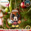 LSU TIGERS x NCAA Mickey Mouse Ornament Personalized Your Name Sport Home Decor