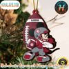NCAA Alabama Crimson Tide x Mickey Mouse Christmas Ornament Custom Your Name And Number
